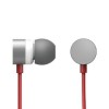 Elago E50M2 In-Ear Earphones - слушалки с микрофон за iPhone, iPad, iPod и мобилни устройства (бял-червен) 1
