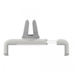 Kenu Airframe Mount - поставка за радиатора на кола за смартфони с дисплеи до 4.8 инча (7.4 см на ширина) (бяла) 3