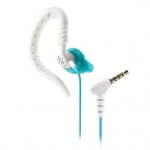 JBL Yurbuds Focus 300 - спортни слушалки с микрофон за iPhone, iPod, iPad и мобилни устройства (бял-син) 1