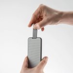 4smarts PowerClip Power Bank MicroUSB - универсален кейс с вградена батерия 3000 mAh с MicroUSB за смартфони с MicroUSB 4