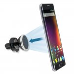 4smarts Ultimag Magnetic Car Holder Ventmag - магнитна поставка за радиатора на кола за iPhone и смартфони (черна-сребриста) 6