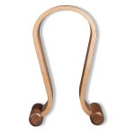 4smarts Basic Wood Stand - качествена дизайнерска дървена поставка за слушалки  2