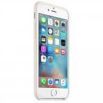 Apple Silicone Case - оригинален силиконов кейс за iPhone 6, iPhone 6S (бежав) 2