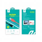 Devia Aex Lightning Data Cable 1.2m. - гумиран lightning кабел (120 см.) за iPhone, iPad и iPod с Lightning вход (червен) 2