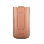 JT Berlin SlimCase Premium 3XL - кожен калъф (естествена кожа) за iPhone 8 Plus, iPhone 7 Plus, Samsung Galaxy S7 Edge, S6 Edge Plus, LG G3, G4, Sony Xperia Z3, Z5 и други (кафяв) 2