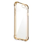 4smarts Basic Ibiza Clip - хибриден удароустойчив кейс за iPhone 8, iPhone 7 (прозрачен-златист) 1