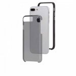 CaseMate Naked Tough Case - кейс с висока защита за iPhone 8 Plus, iPhone 7 Plus, iPhone 6S Plus, iPhone 6 Plus (черен-прозрачен) 3