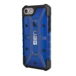 Urban Armor Gear Plasma - удароустойчив хибриден кейс за iPhone 8, iPhone 7, iPhone 6S, iPhone 6 (син-прозрачен) 2