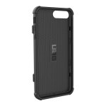 Urban Armor Gear Trooper - удароустойчив хибриден кейс с отделение за карти за iPhone 8 Plus, iPhone 7 Plus (черен) 4