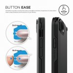 Elago Armor Case - хибриден кейс (поликарбонат + TPU) и HD покритие за iPhone 8, iPhone 7 (черен) 2