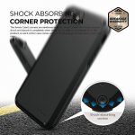 Elago Armor Case - хибриден кейс (поликарбонат + TPU) и HD покритие за iPhone 8, iPhone 7 (черен) 5