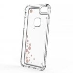 Ballistic Jewel Essence Case - хибриден удароустойчив кейс за iPhone 8, iPhone 7 (прозрачен с розови точки) 9