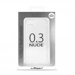 Puro 0.3 Nude case - ултра-тънък (0.30 mm) TPU кейс за iPhone 8, iPhone 7 (прозрачен) 3