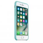 Apple Silicone Case - оригинален силиконов кейс за iPhone 8, iPhone 7 (ментов) 1
