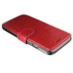 Verus Dandy Layered Case - кожен калъф, тип портфейл за iPhone 8, iPhone 7 (червен) 3