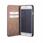 JT Berlin LeatherBook Magic Case - хоризонтален кожен (естествена кожа) калъф тип портфейл за iPhone 8 Plus, iPhone 7 Plus (черен) 1