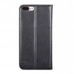 JT Berlin LeatherBook Magic Case - хоризонтален кожен (естествена кожа) калъф тип портфейл за iPhone 8 Plus, iPhone 7 Plus (черен) 3