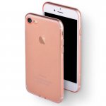 Devia Naked Case - тънък силиконов (TPU) калъф (0.5 mm) за iPhone 8, iPhone 7 (розово злато) 2
