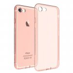Devia Naked Case - тънък силиконов (TPU) калъф (0.5 mm) за iPhone 8, iPhone 7 (розово злато) 1
