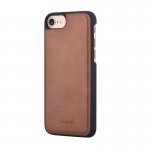 Devia Magic Case - кожен калъф, тип портфейл с отделящ се кейс и поставка за iPhone 8 Plus, iPhone 7 Plus (кафяв) 1
