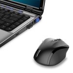 TeckNet M003 Black 2.4G Wireless Mouse - ергономична безжична мишка (за Mac и PC) 5
