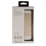 Kit Executive Power Bank 4100mAh - външна батерия 4100mAh с вграден MFI Lightning кабел за Apple продукти (златист) 4
