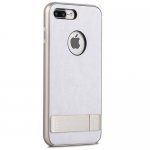 Moshi Kameleon Case - удароустойчив кожен кейс за iPhone 8 Plus, iPhone 7 Plus (бял) 2