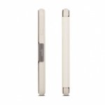 Moshi SenseCover Case - полиуретанов калъф, тип портфейл за iPhone 8, iPhone 7 (бежов) 4