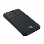 Mercedes-Benz Folio Case - кожен калъф (естествена кожа), тип портфейл за iPhone 8, iPhone 7 (черен) 3