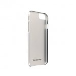 Mercedes-Benz Carbon Fiber Hard Case - дизайнерски карбонов кейс за iPhone 8, iPhone 7 (карбон-сребрист) 1