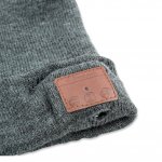 4smarts Basic Beanie Bluetooth Headset - шапка с вградени безжични слушалки и мобилни устройства (сив) 4