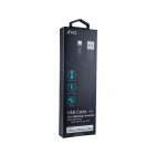 Jivo Coiled Lightning Cable - сертифициран разгъващ се Lightning кабел (120 см.) за iPhone, iPad и iPod с Lightning (черен) 1
