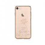 Devia Crystal Lotus Case - поликрабонатов кейс за iPhone 8 Plus, iPhone 7 Plus (с кристали Сваровски) (златист) 1