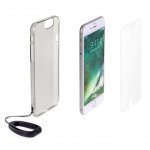 Torrii Healer Case - самовъзстановяващ се поликарбонатов кейс и калено стъкло за iPhone 8, iPhone 7 (прозрачен) 1