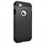 Spigen Tough Armor Case - хибриден кейс с най-висока степен на защита за iPhone 8, iPhone 7 (черен) 1