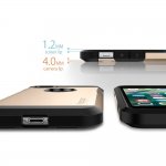 Spigen Tough Armor Case - хибриден кейс с най-висока степен на защита за iPhone 8, iPhone 7 (златист) 7