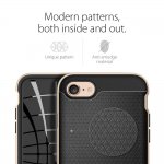 Spigen Neo Hybrid Case - хибриден кейс с висока степен на защита за iPhone 8, iPhone 7 (черен-златист) 4