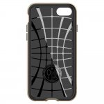 Spigen Neo Hybrid Case - хибриден кейс с висока степен на защита за iPhone 8, iPhone 7 (черен-златист) 8