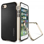 Spigen Neo Hybrid Case - хибриден кейс с висока степен на защита за iPhone 8, iPhone 7 (черен-златист) 1