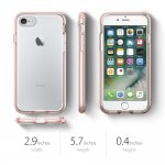 Spigen Neo Hybrid Case Crystal - хибриден кейс с висока степен на защита за iPhone 8, iPhone 7 (прозрачен-розово злато) 2