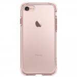 Spigen Crystal Shell Case - хибриден кейс с висока степен на защита за iPhone 8, iPhone 7 (прозрачен-розово злато) 6