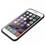 Macally KStand Case - хибриден удароустойчив кейс със слот за кр. карта и поставка за iPhone 8, iPhone 7 (черен) 2