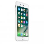 Apple Silicone Case - оригинален силиконов кейс за iPhone 8 Plus, iPhone 7 Plus (бял) 1