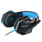 TeckNet GH928 7.1 Channel Surround Sound Gaming Headset - геймърски слушалки с микрофон и управление на звука (черен-син) 1
