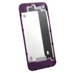 iPhone 4 Backcover - резервен заден капак за iPhone 4 (лилав) 1