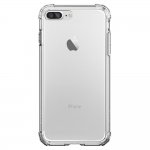 Spigen Crystal Shell Case - хибриден кейс с висока степен на защита за iPhone 8 Plus, iPhone 7 Plus (прозрачен) 8