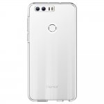 Spigen Liquid Crystal Case - тънък качествен термополиуретанов кейс за Huawei Honor 8 (прозрачен)  4