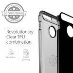 Spigen Slim Armor Case - хибриден кейс с поставка и най-висока степен на защита за iPhone 8 Plus, iPhone 7 Plus (черен гланц) 4