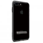 Spigen Ultra Hybrid Case S - хибриден кейс с висока степен на защита и поставка за iPhone 8 Plus, iPhone 7 Plus (прозрачен-черен гланц) 8