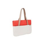 STM Grace Deluxe Laptop Sleeve - дизайнерска чанта с дръжки за MacBook Pro Retina 13 и преносими компютри до 13 инча (коралов) 1